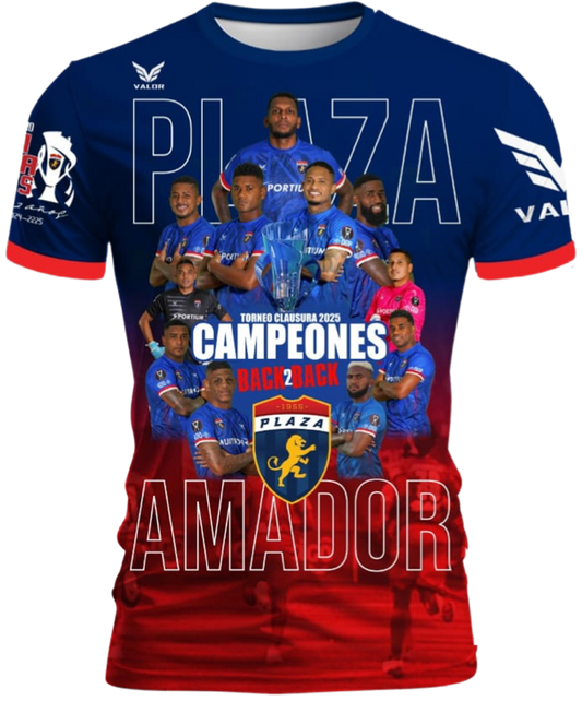 BICAMPEONES 2025 - Camiseta de Celebración (Edición Limitada)
